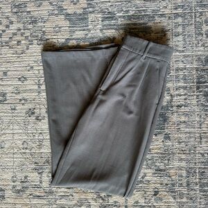 A&F Sloane Tailored Wide Leg Pant - Size Small Long